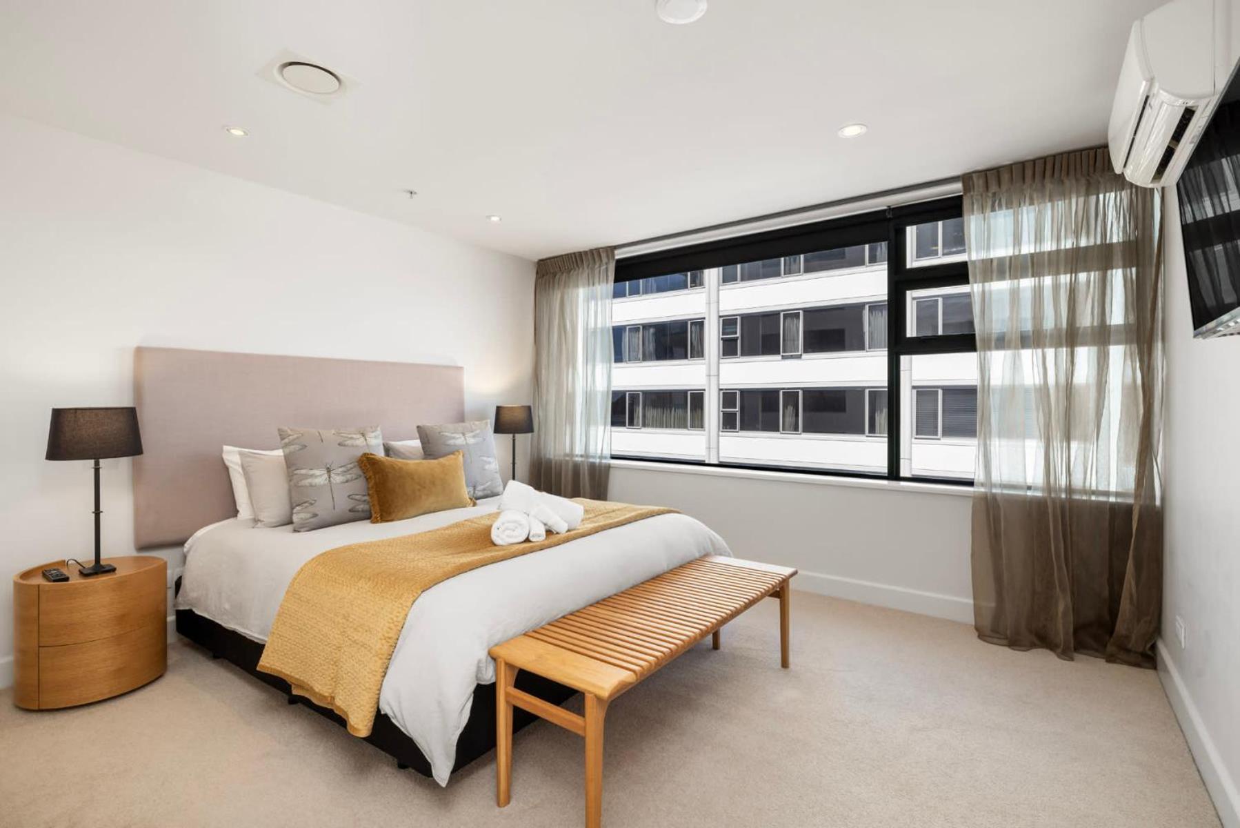 Luxury Ocean & Harbour Views - Heated Pool, Main Beach & Gym 마운트마운가누이 외부 사진