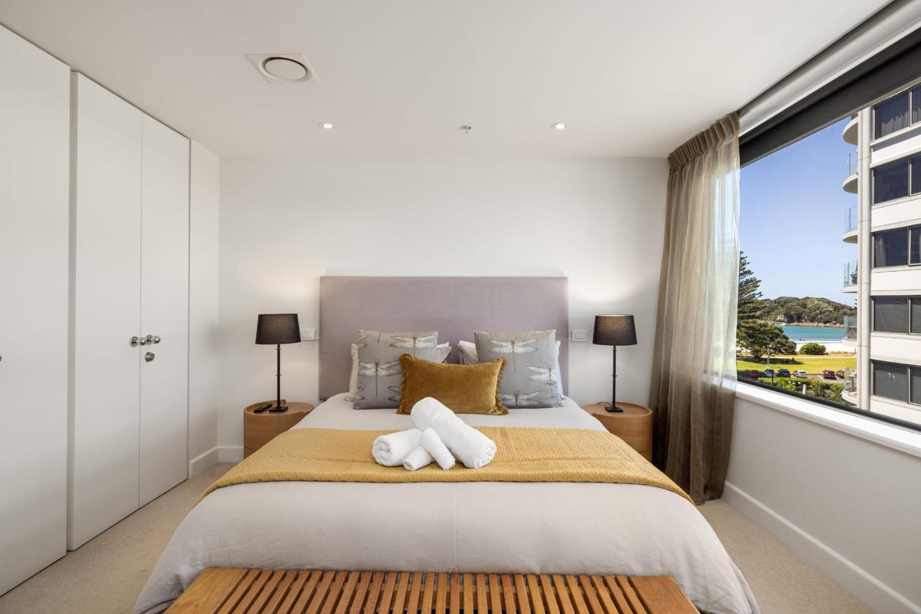 Luxury Ocean & Harbour Views - Heated Pool, Main Beach & Gym 마운트마운가누이 외부 사진